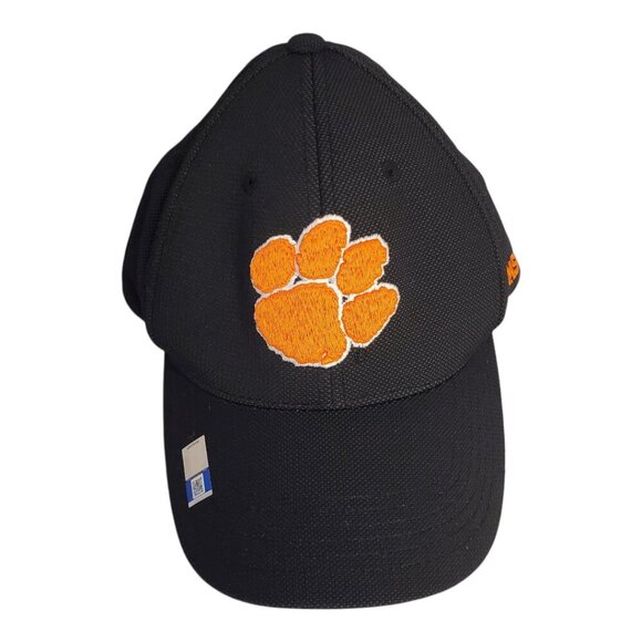 NEW CLEMSON Tigers Captiving Headwear Strapback Cap Black & Orange - Picture 1 of 7